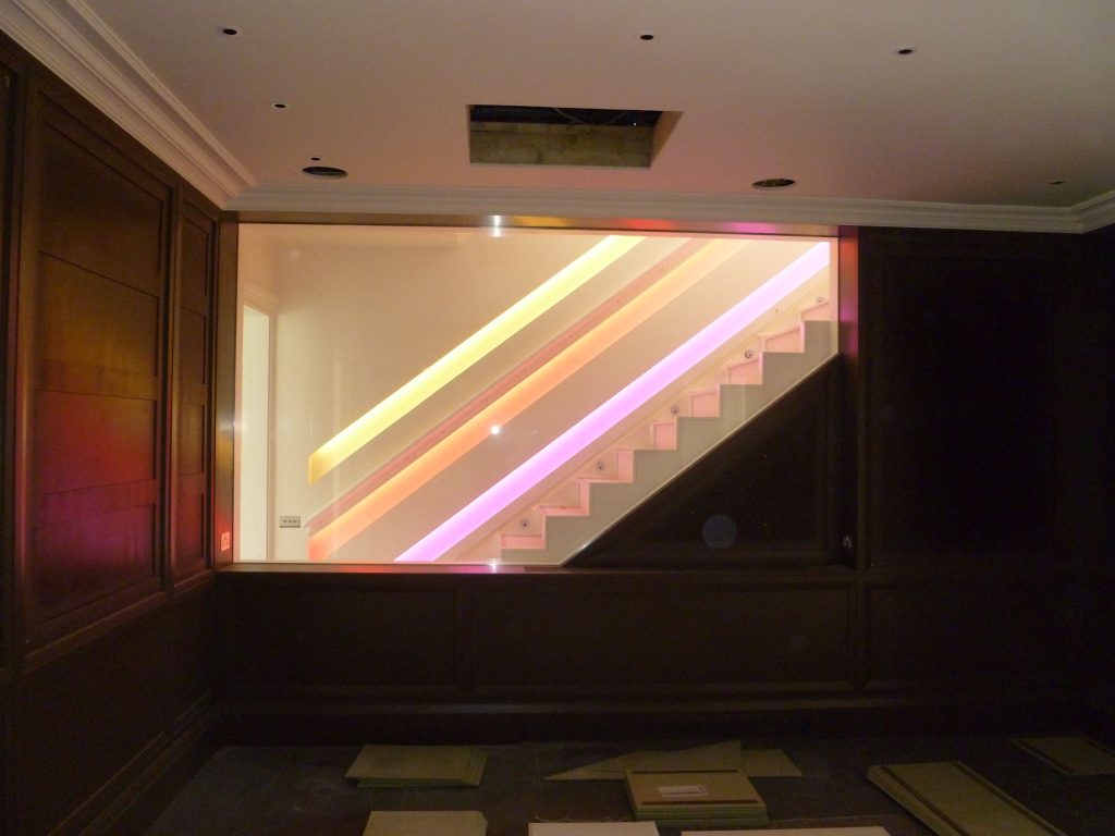 Armada property prior field project - light up stairs