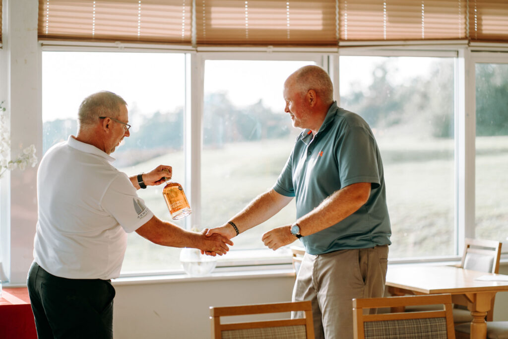 Rowcroft Golf Day 2023 - supporting charity - winner - dartmoor whisky