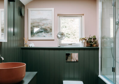 Armada property stone farm project - Beautiful rustic farm house - stylish bathroom