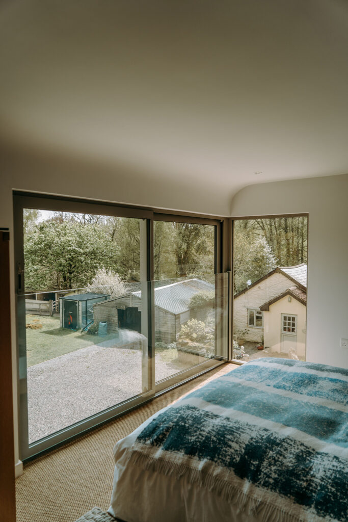 Armada property stone farm project - Beautiful rustic farm house bedroom view
