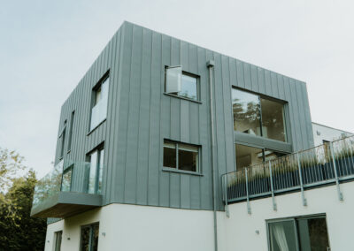 Armada property the Oaks project - modern contemporary new build cladding