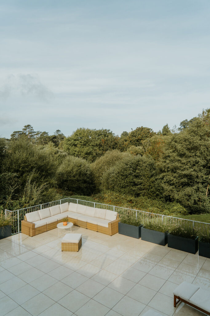 Armada property the Oaks project - modern contemporary new build cladding with roof garden
