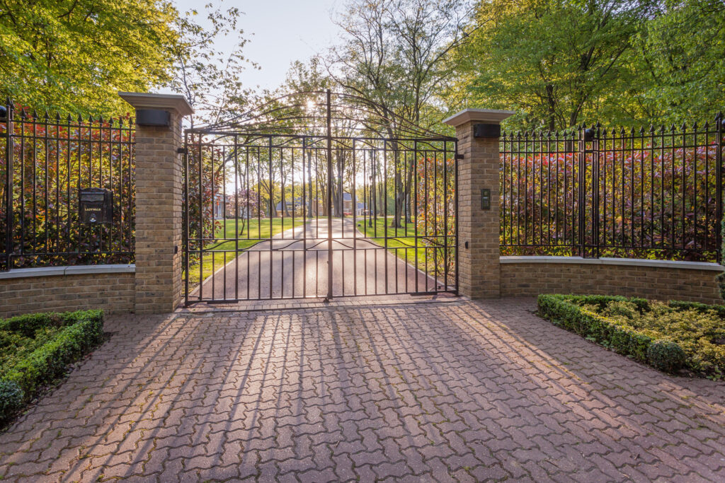 Lady Walk entrance gate